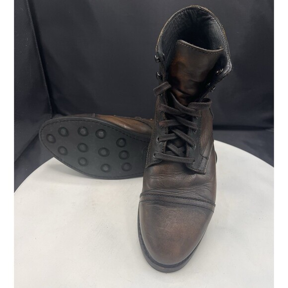 Thursday Captain Brown Leather Cap Toe Boots Fit Men’s 9.5-10 See Measurements main image 9